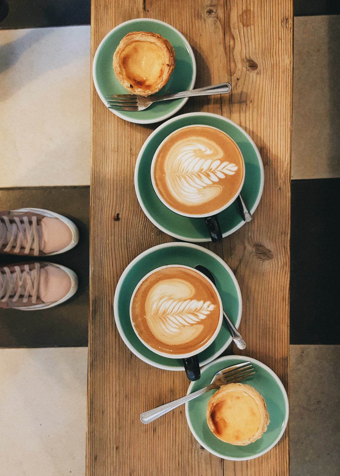 bocca coffee amsterdam green cup