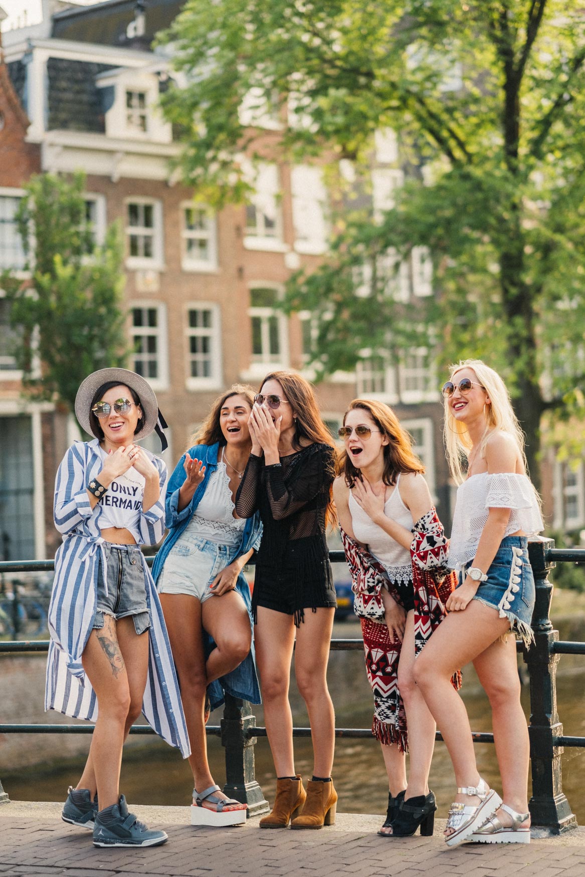 Fun Bachelor Party Pictures in Amsterdam