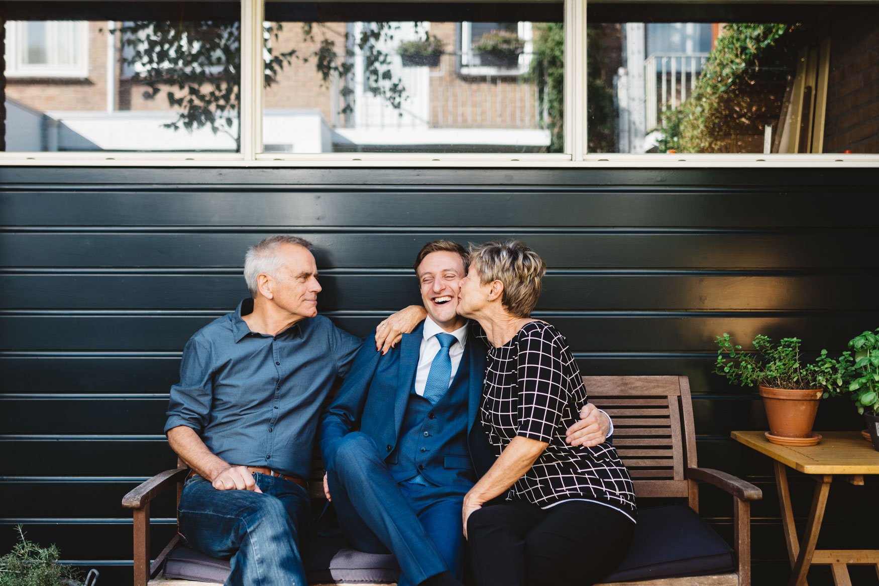 trouwfoto familie