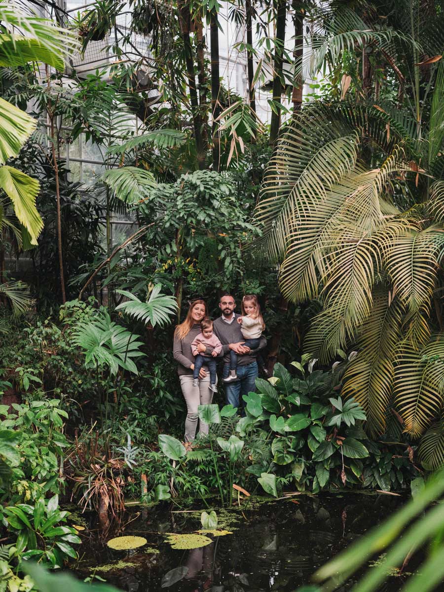 Family Photoshoot at Hortus Botanicus Amsterdam