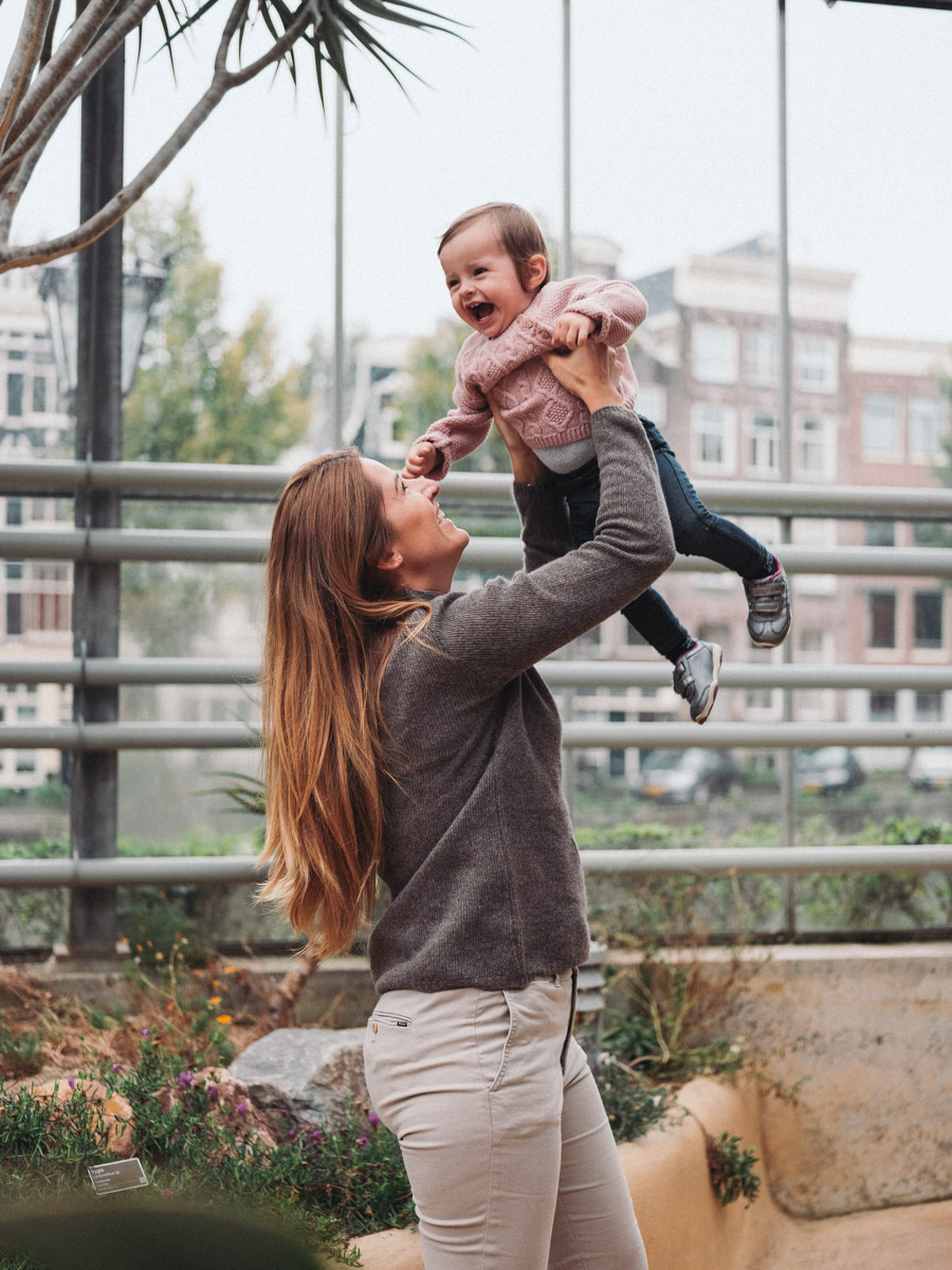 Fun Family Photoshoot in Hortus Botanicus Amsterdam