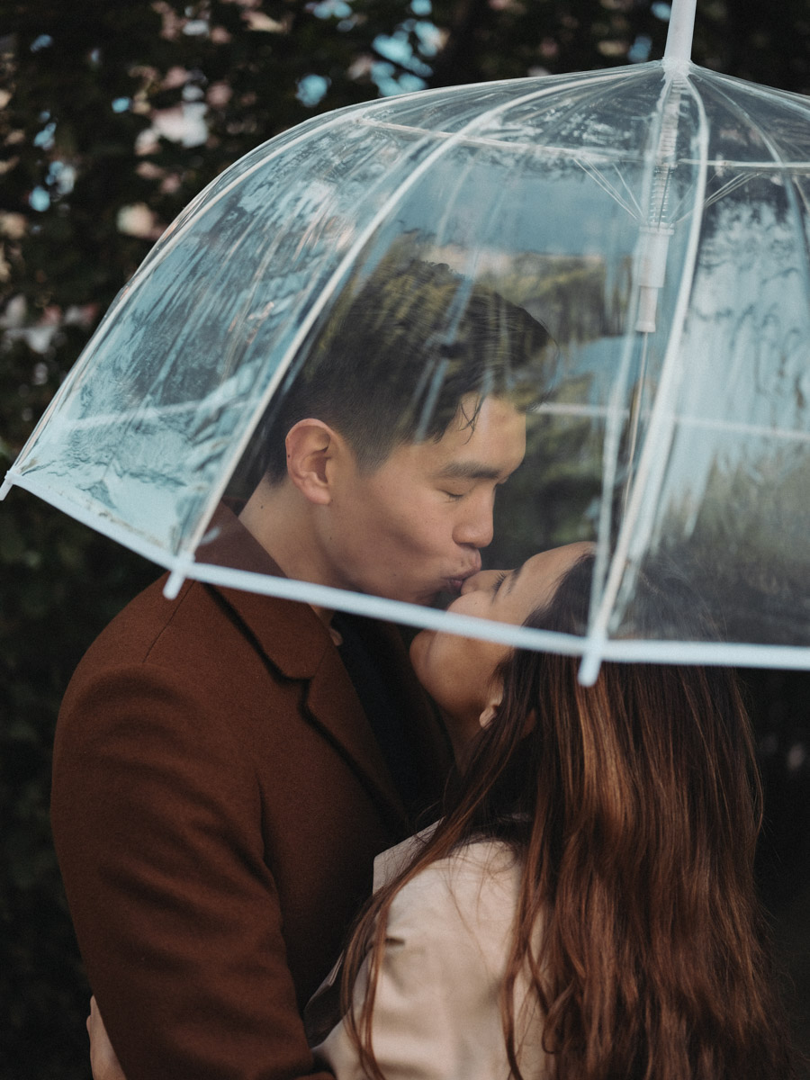 Unstaged Marriage Proposal Photoshoot