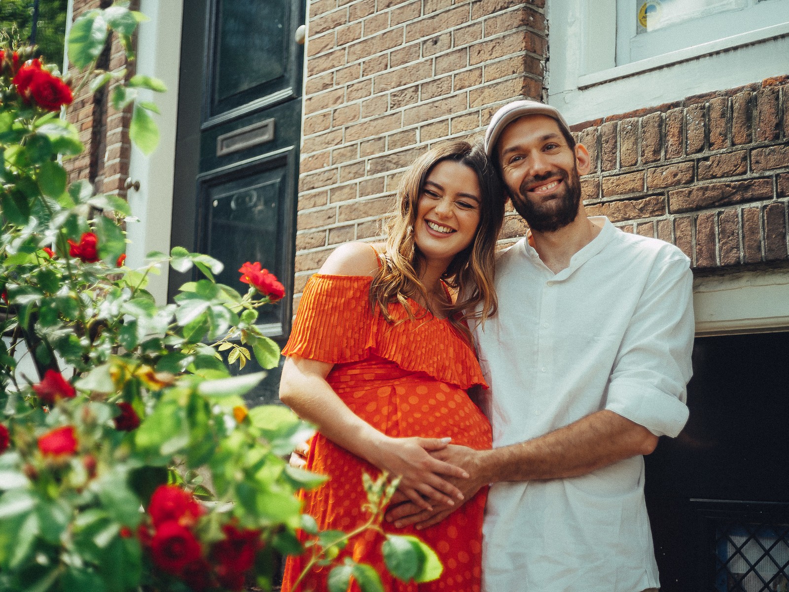pregnancy couple photography amsterdam