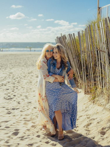 Natural Mother and Daughter Photos at Zandvoort Beach