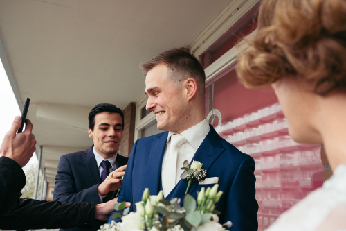 first look bride and groom photography