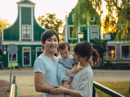 Natural Family Portraits at Zaanse Schans