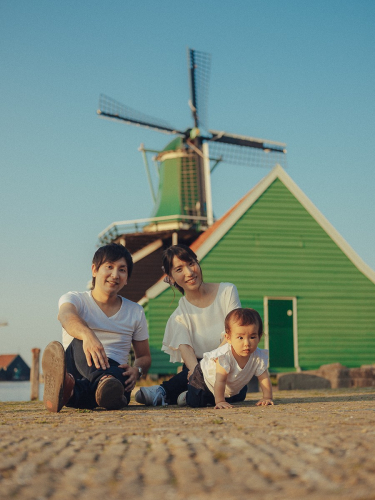 Expressive Family Pictures at Zaanse Schans