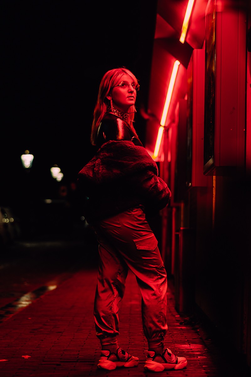 Dating Profile Photoshoot by Night