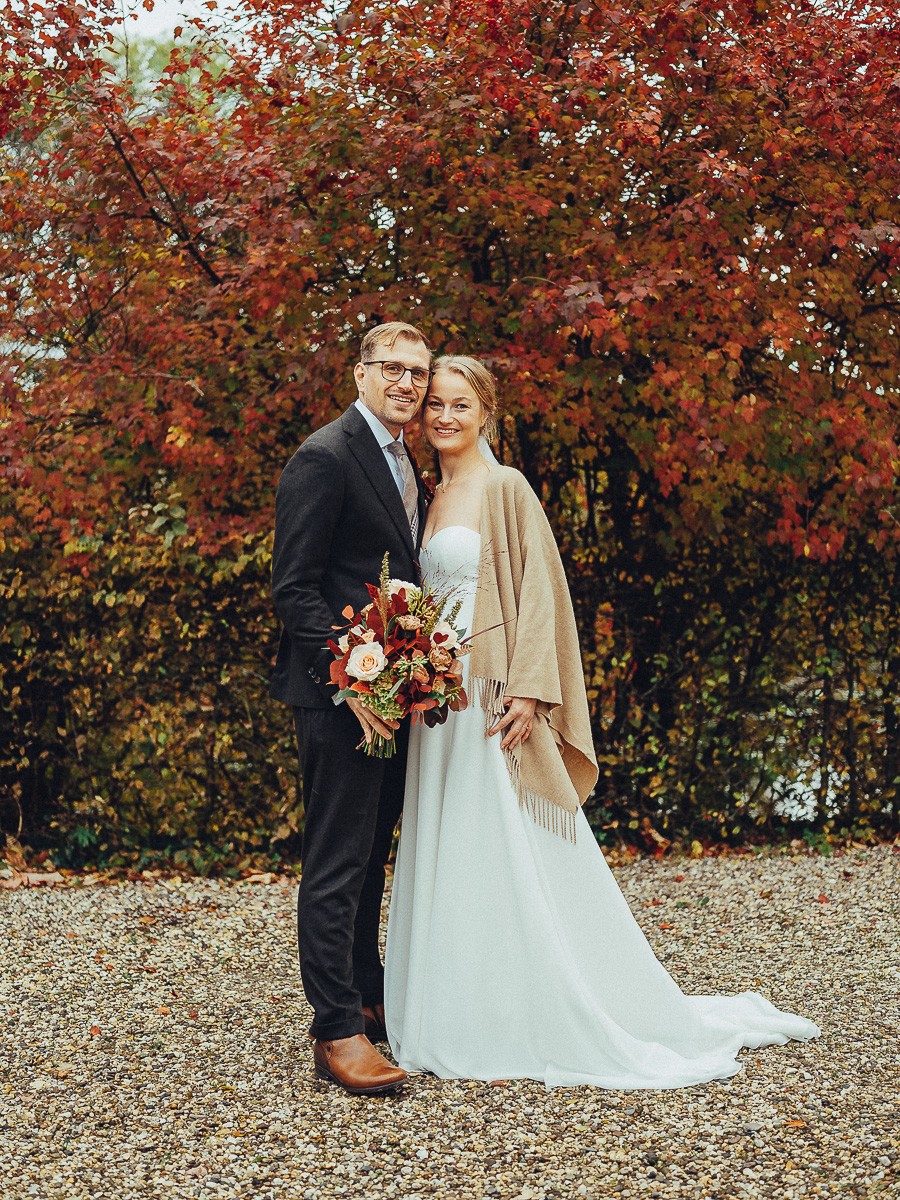 wedding couple photography autumn