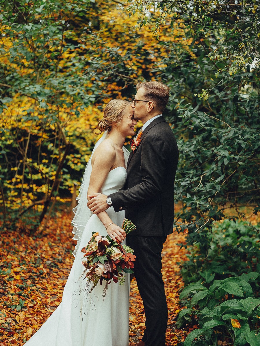 wedding couple photography autumn