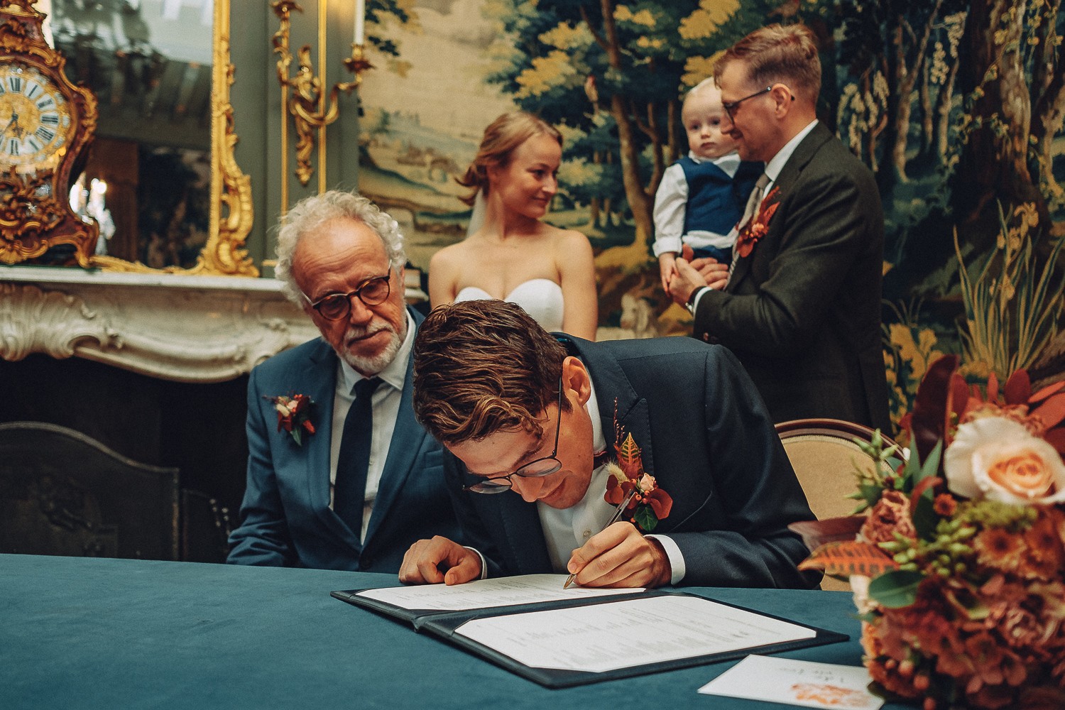 wedding documentary photography castle