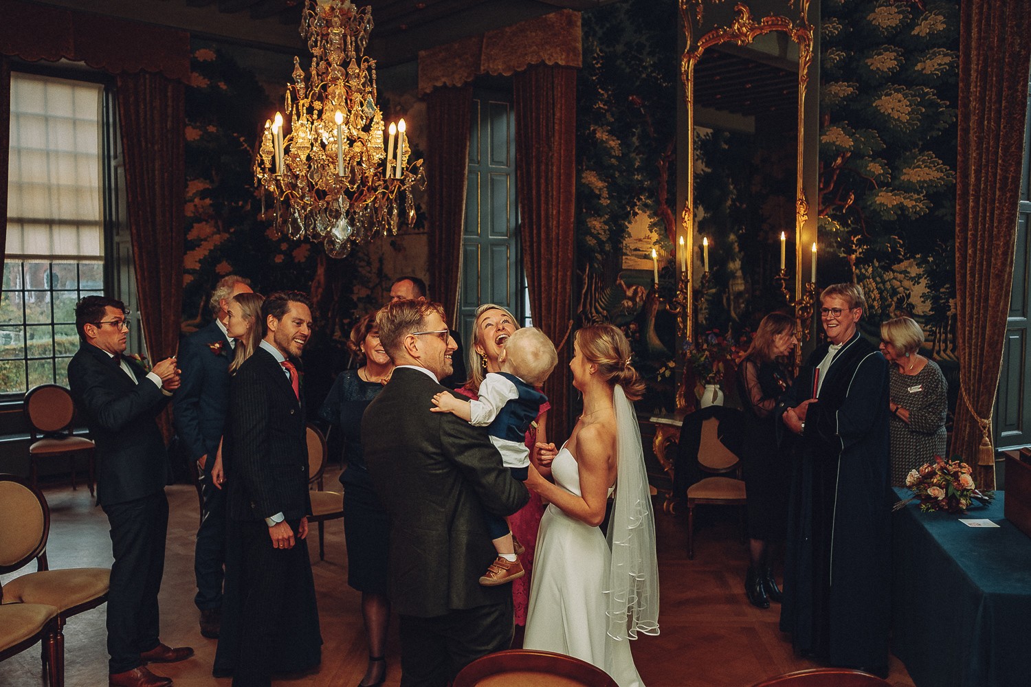 zuylen castle wedding couple photoshoot indoor