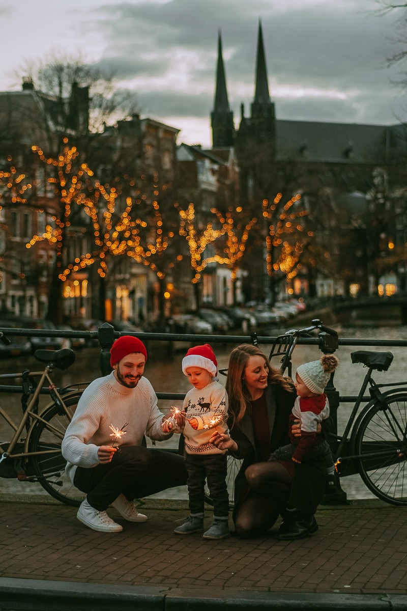 Family Christmas Photography in The Netherlands