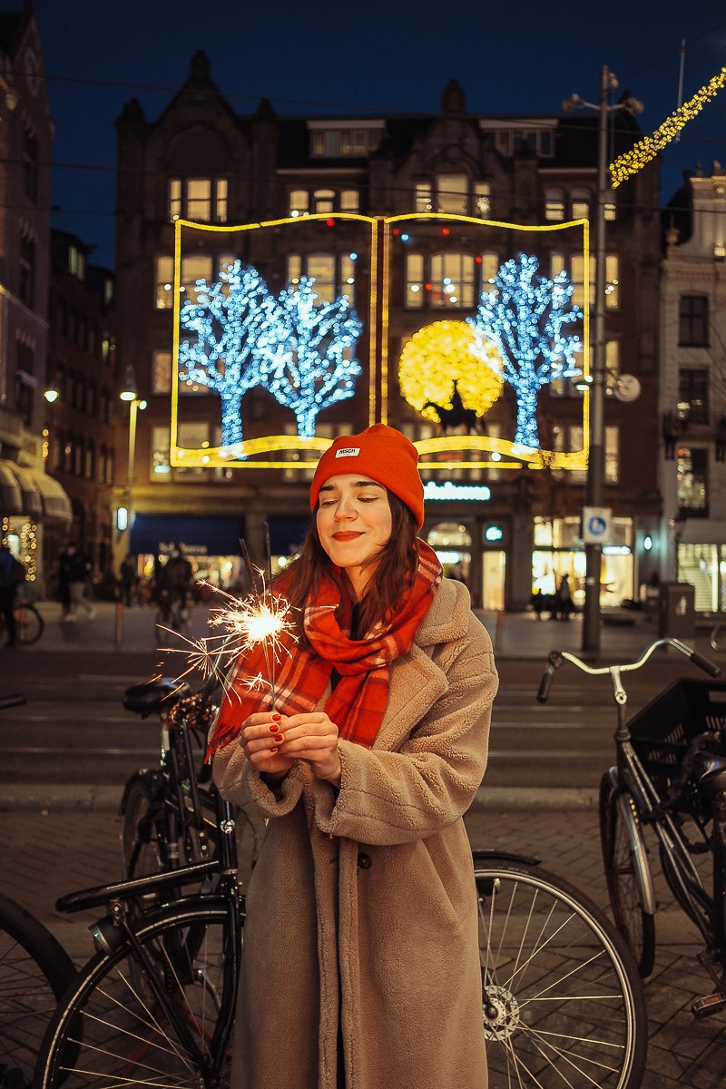 Vibrant Amsterdam Christmas Photography