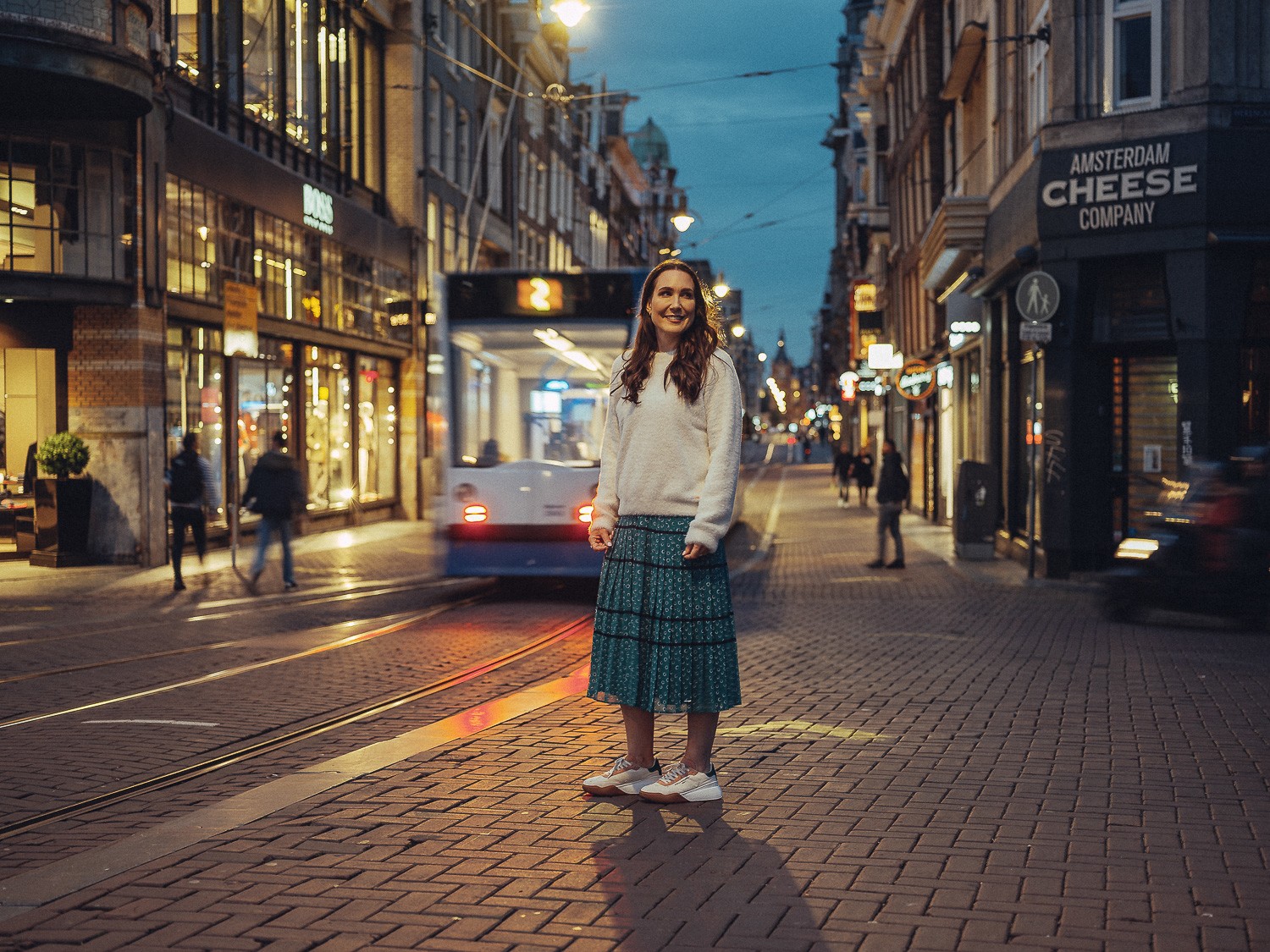 Professional Individual Branding Pictures Amsterdam by Night