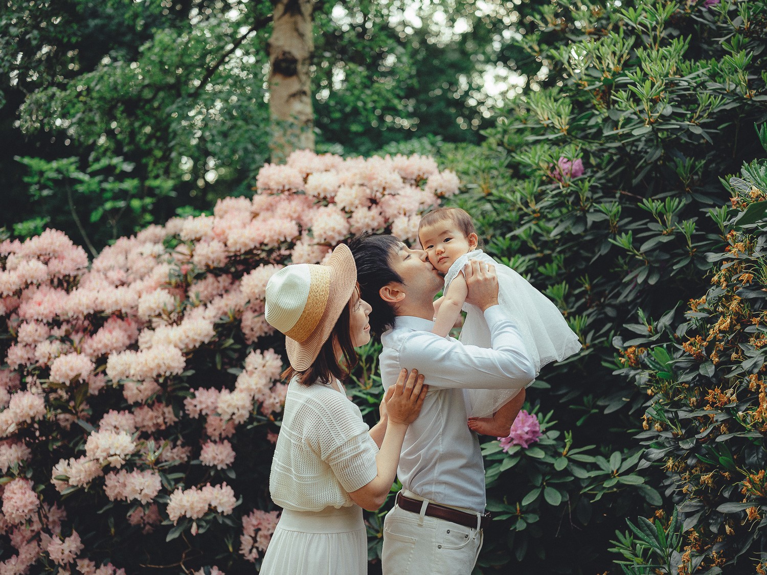family photoshoot in amsterdam park