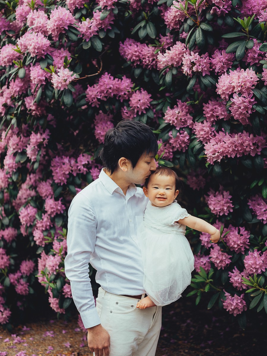 family photoshoot in amsterdam park