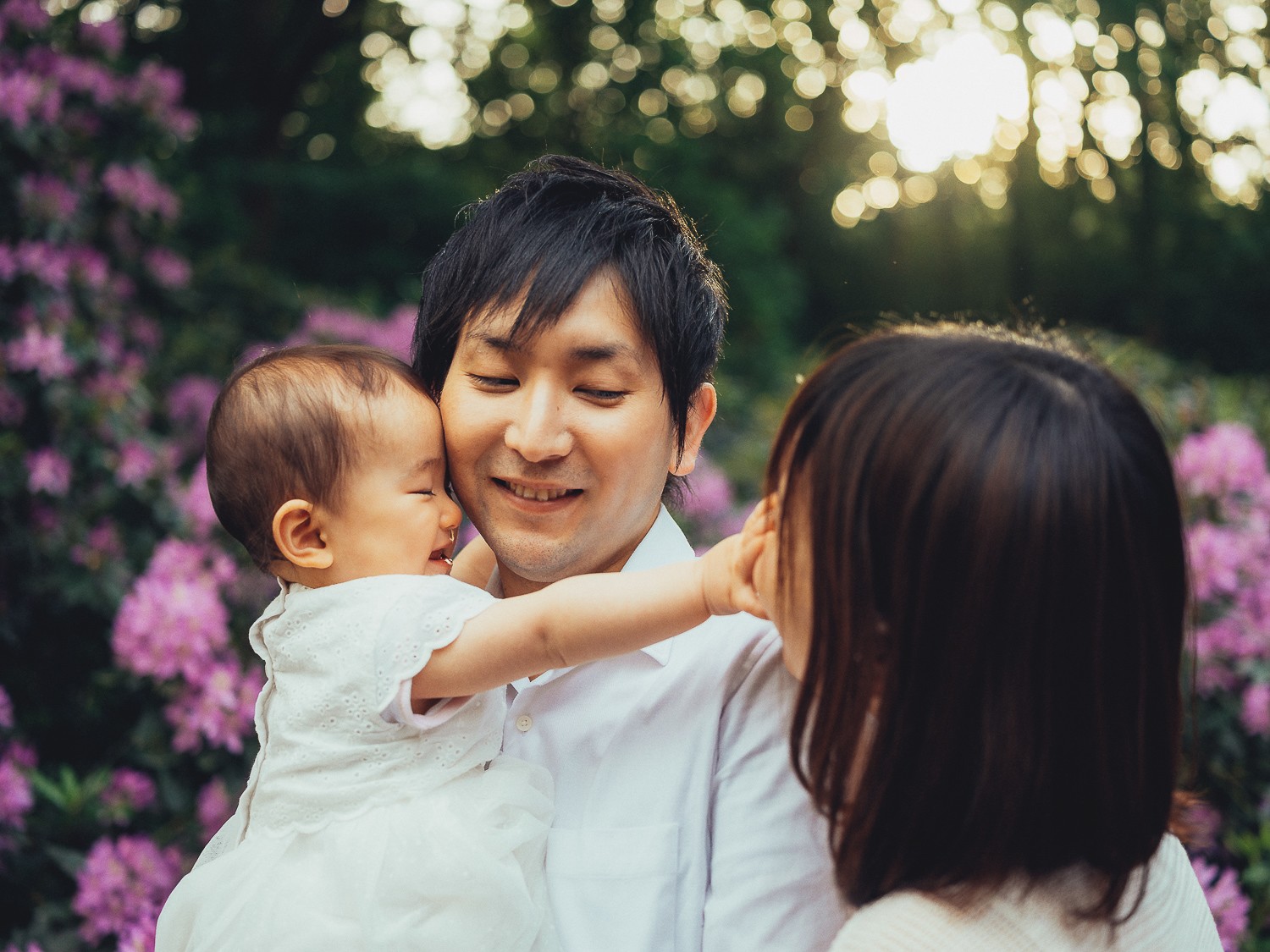 family photoshoot blooming amsterdam