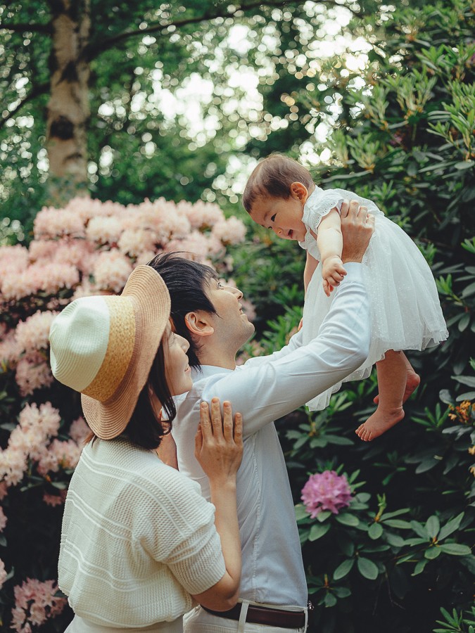 family photosession in amsterdam park