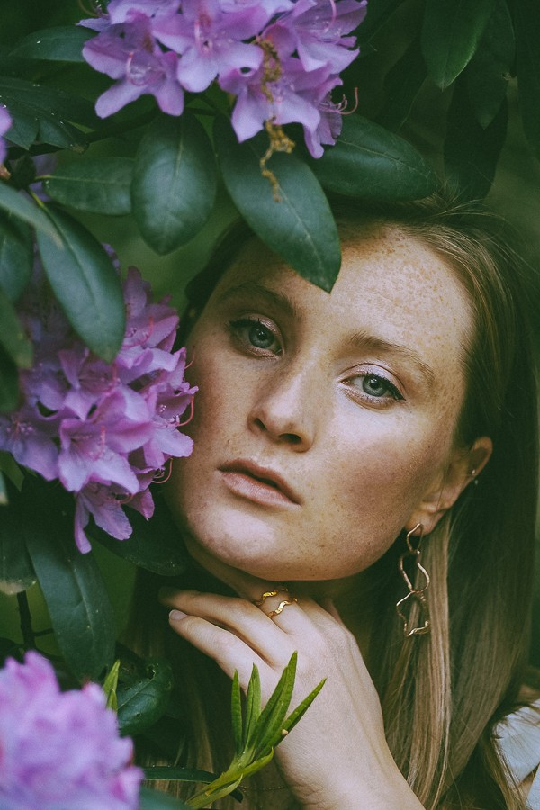 Amsterdam Model Spring Blossom Photo Session