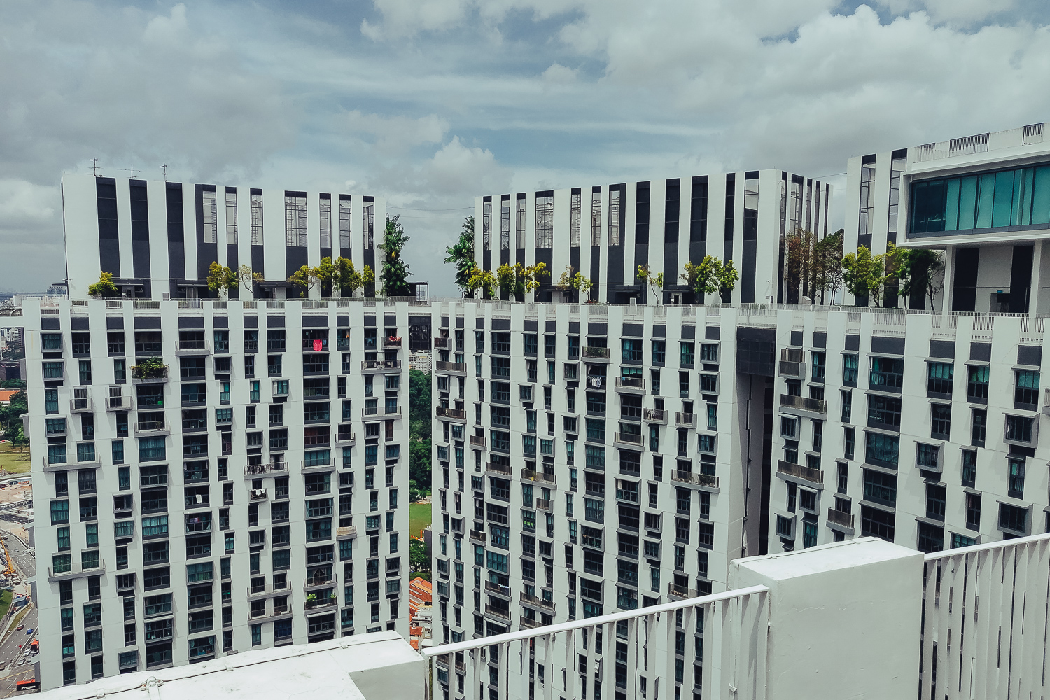 смотровая площадка небоскреба The Pinnacle Duxton