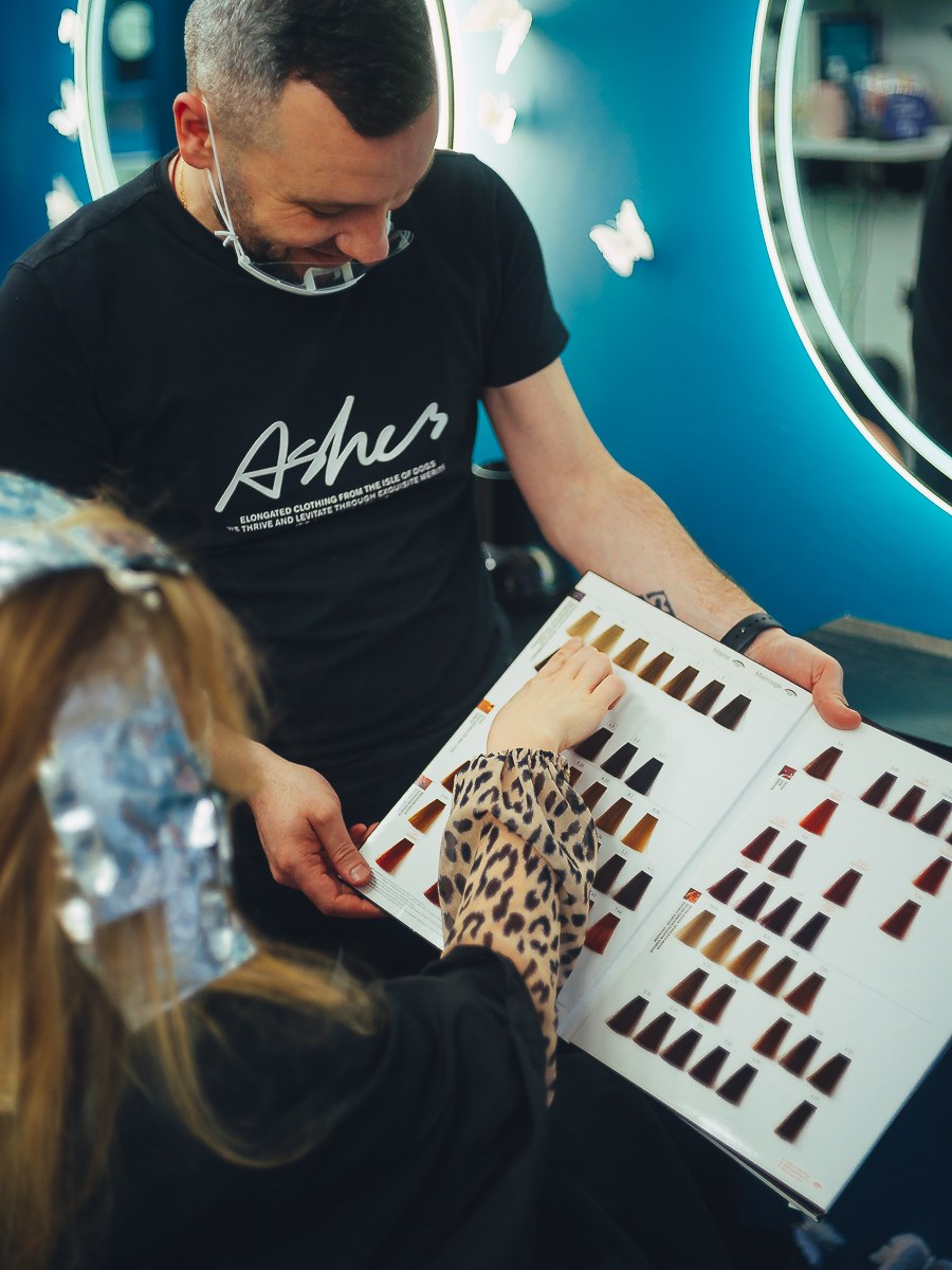 Cinematic Marketing Photography for Professional Hair Salons
