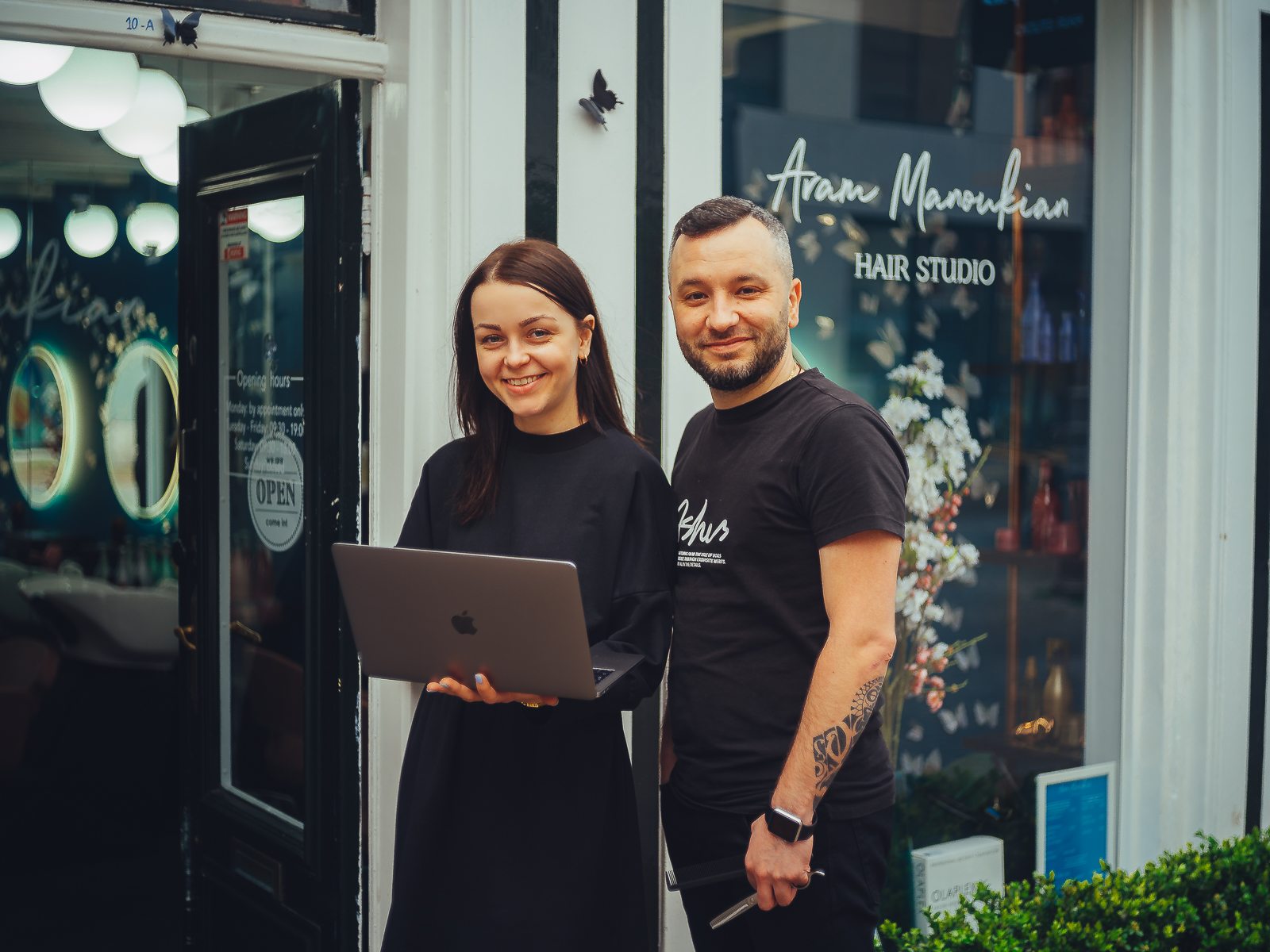 Engaging Company Branding Photoshoot for Hairdressers in Amsterdam