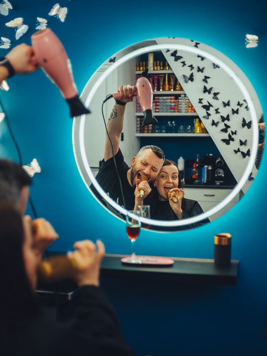 Compelling Brand Storytelling Photoshoot at Amsterdam Hair Salon