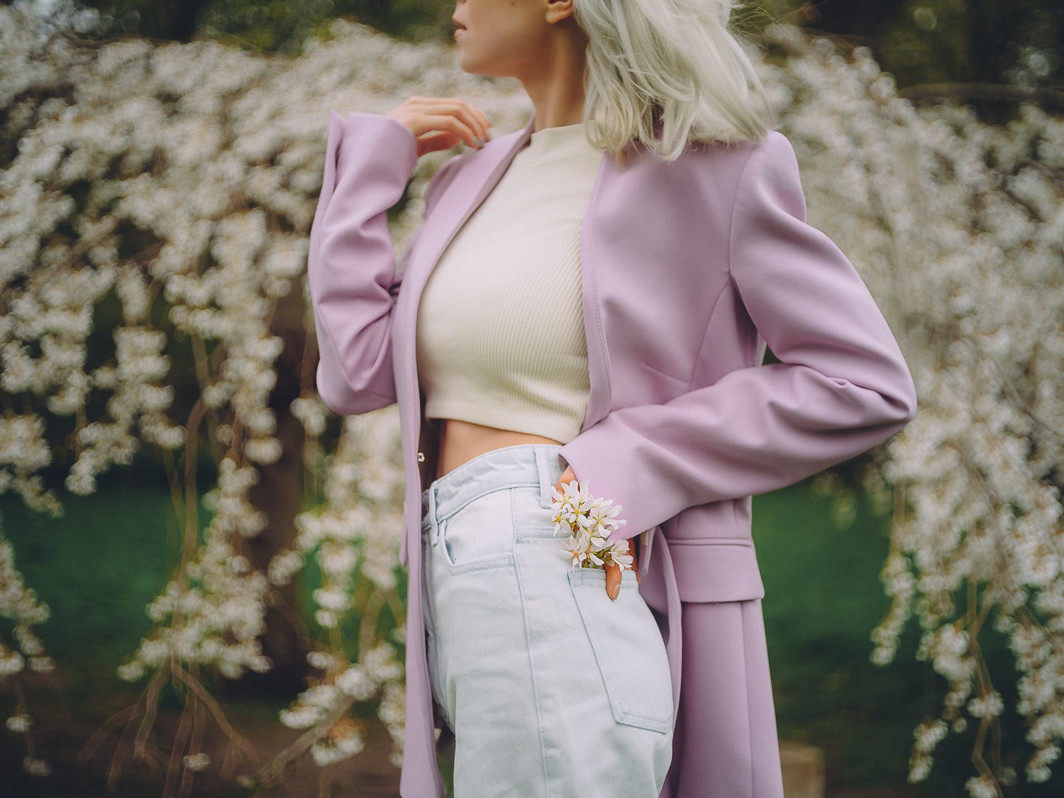 blossom portrait photoshoot amsterdam