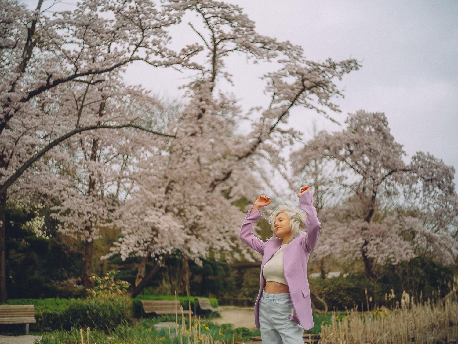 blooming portrait photoshoot amsterdam