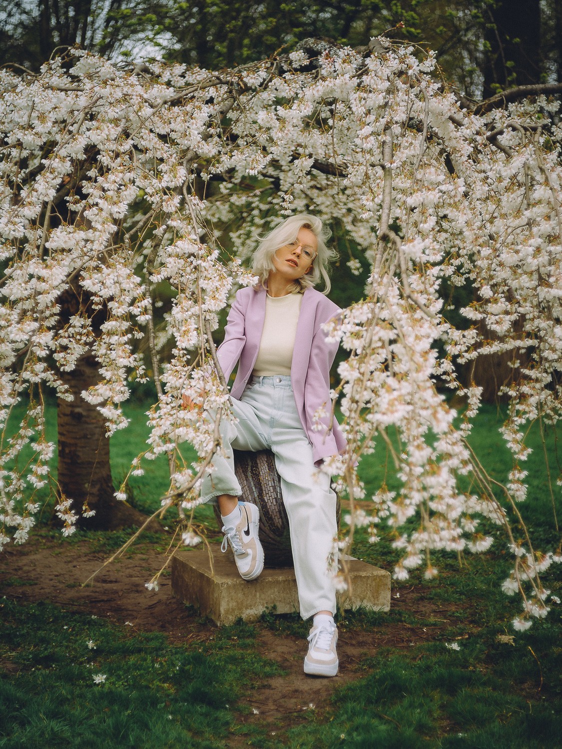 cherry portrait photosession amsterdam