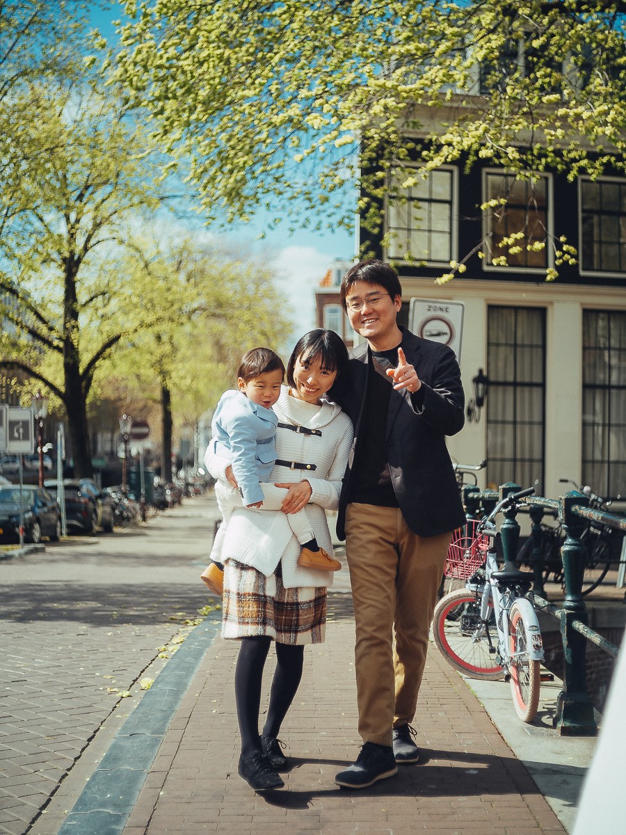 street style family photoshoot amsterdam