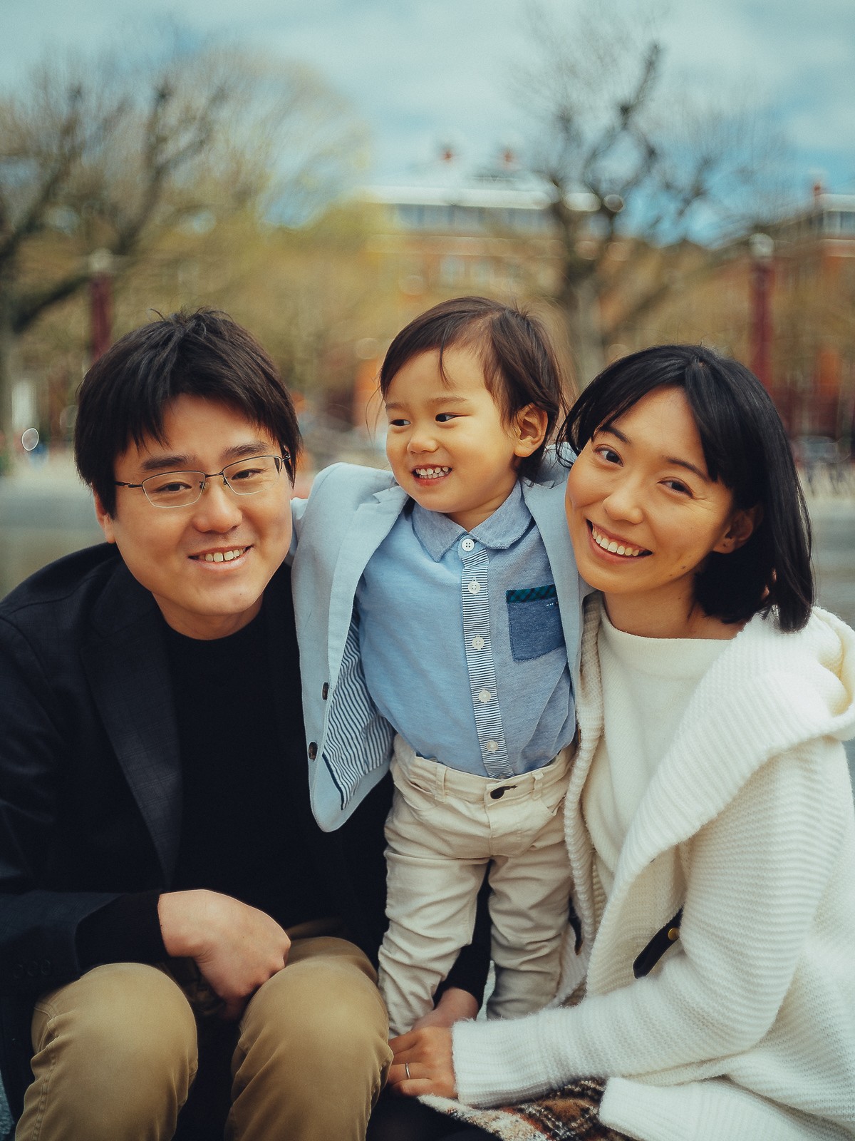japanese family photoshoot in amsterdam