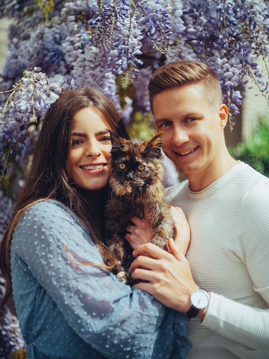Couples Photoshoot with Cat in Amsterdam