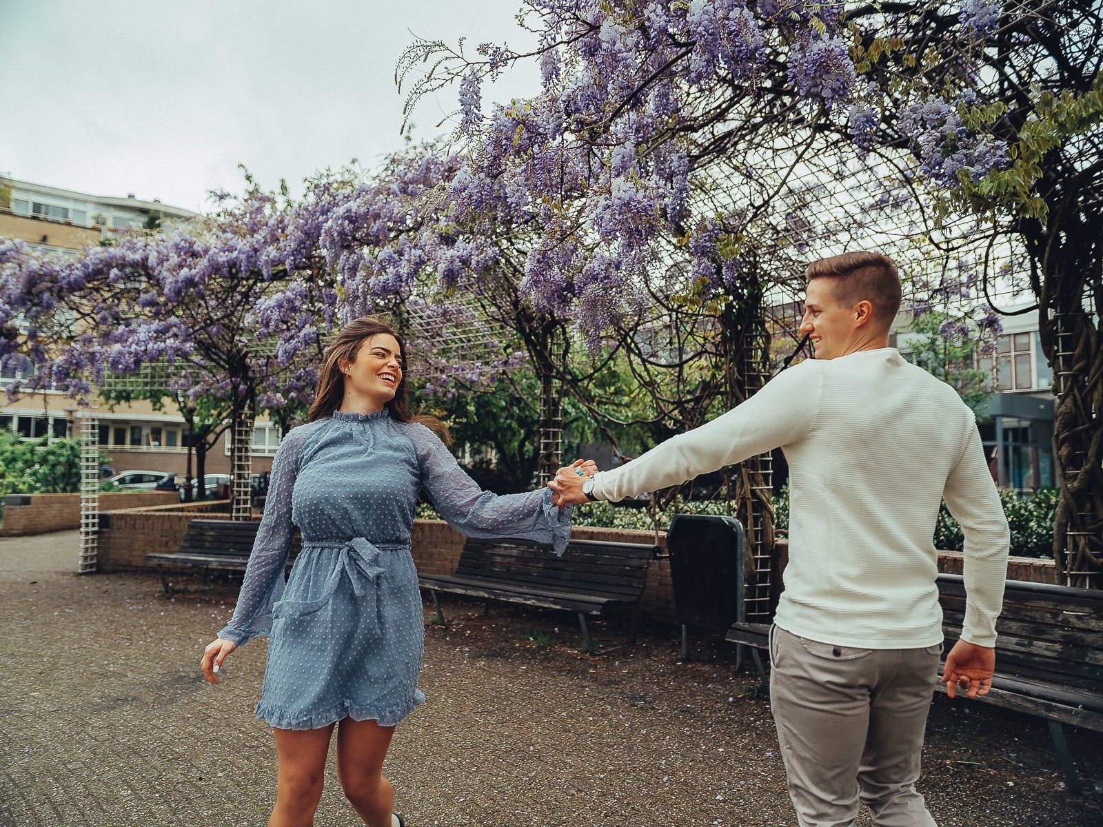 Unstaged couple pictures