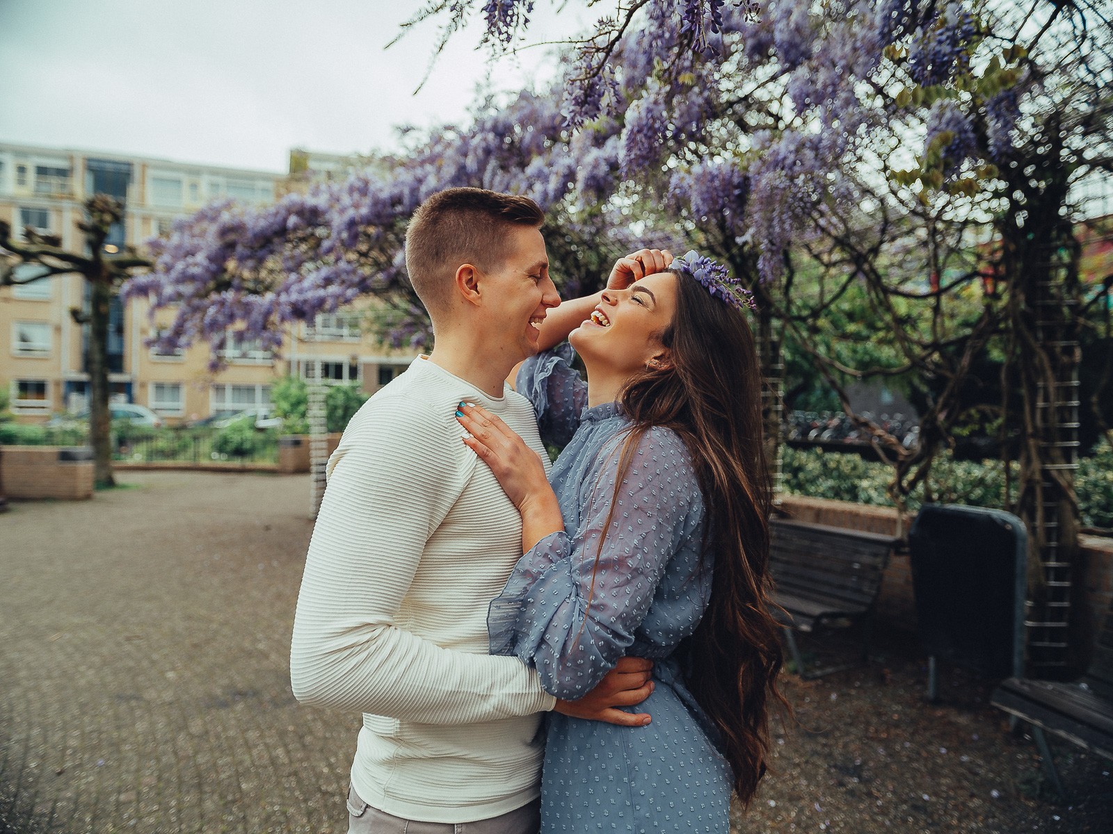 Natural couple photography in Amsterdam