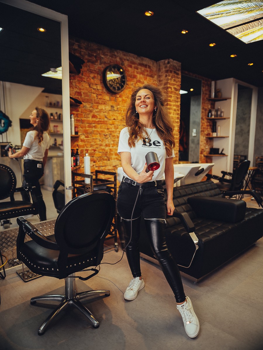 Vibrant Company Branding Pictures for Artistic Hair Studios