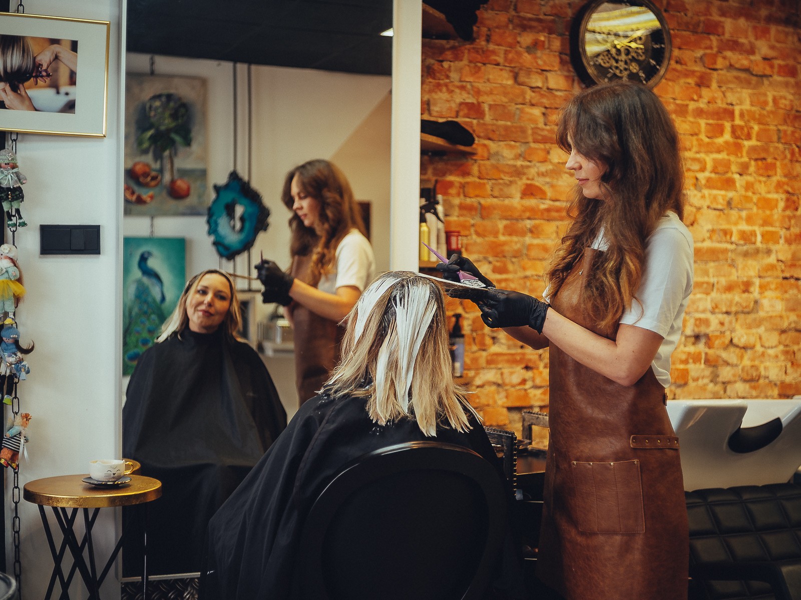 Business Branding Photography at Hairdresser in Haarlem