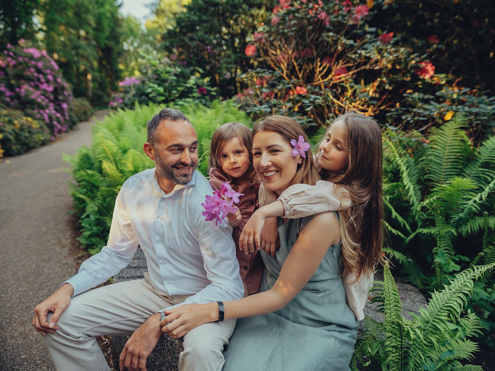Natural Family Portrait Photography