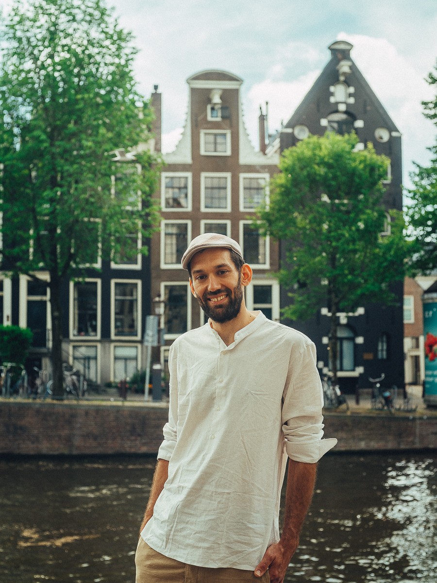 male portraiture on Amsterdam's streets