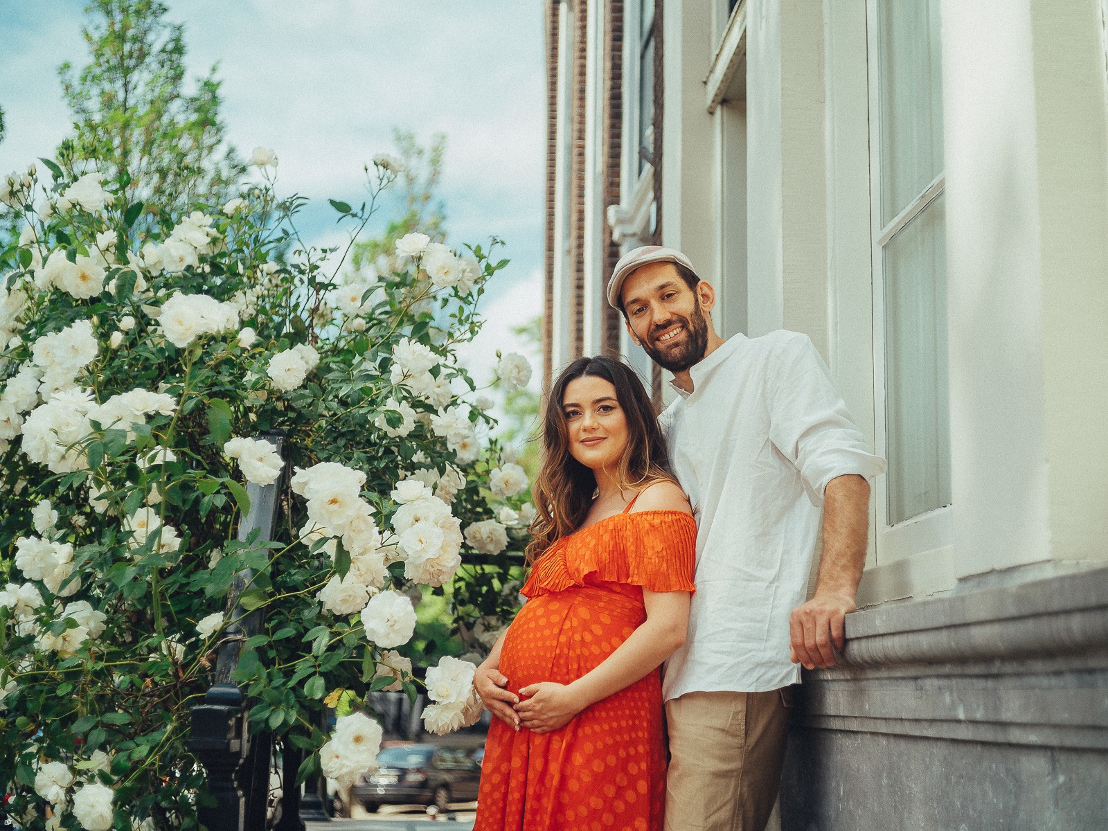 maternity couple photoshoot amsterdam