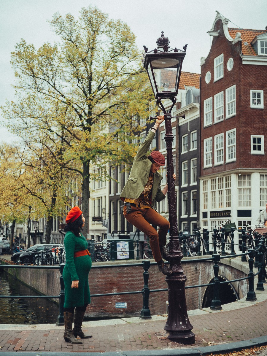 pregnancy photoshoot in Amsterdam