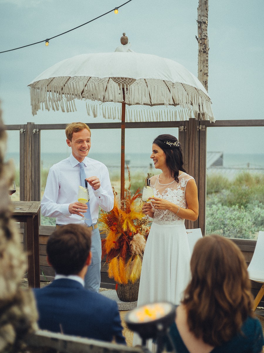 Intimate Wedding Photoshoot in Noordwijk