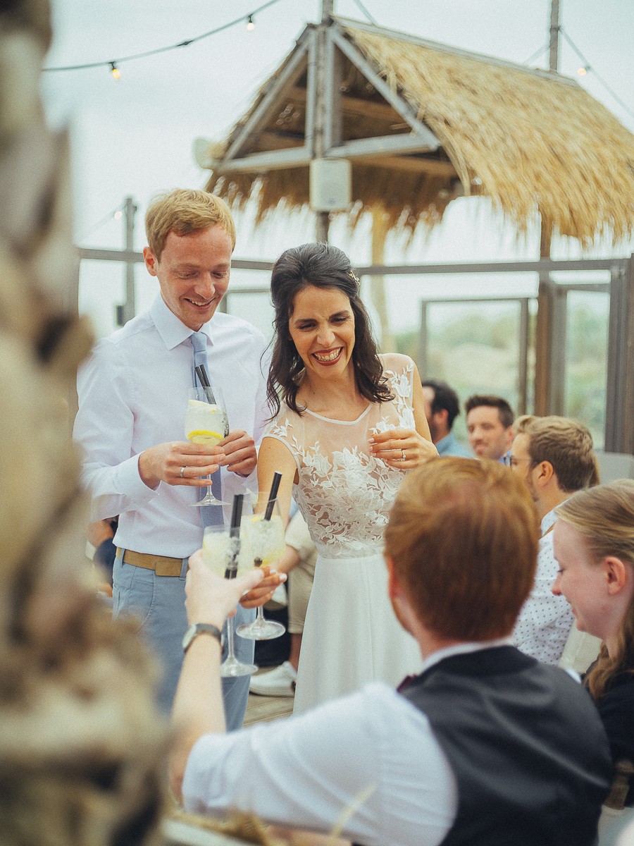 Natural Wedding Photoshoot on the Beach