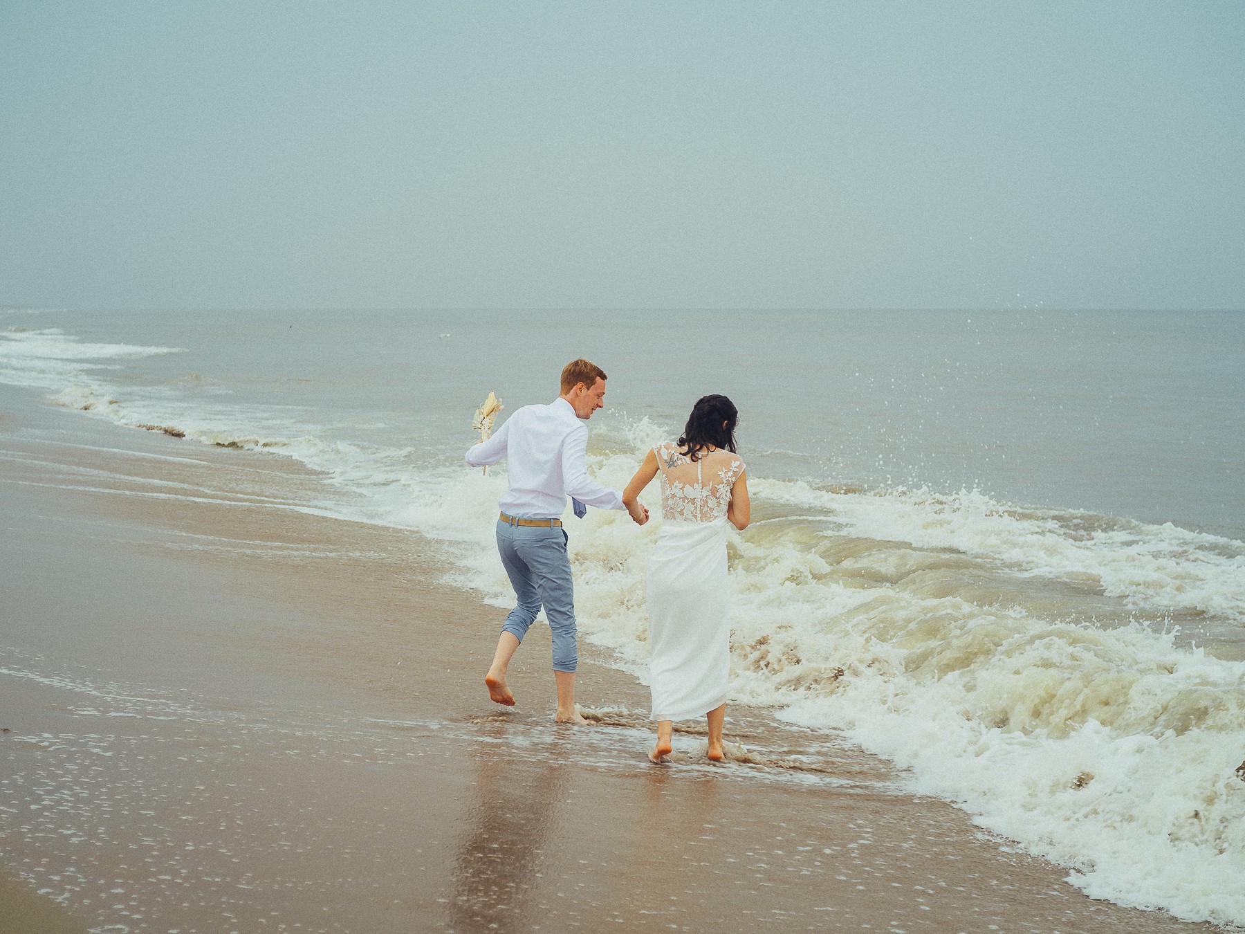 Cinematic Wedding Photoshoot on the Beach