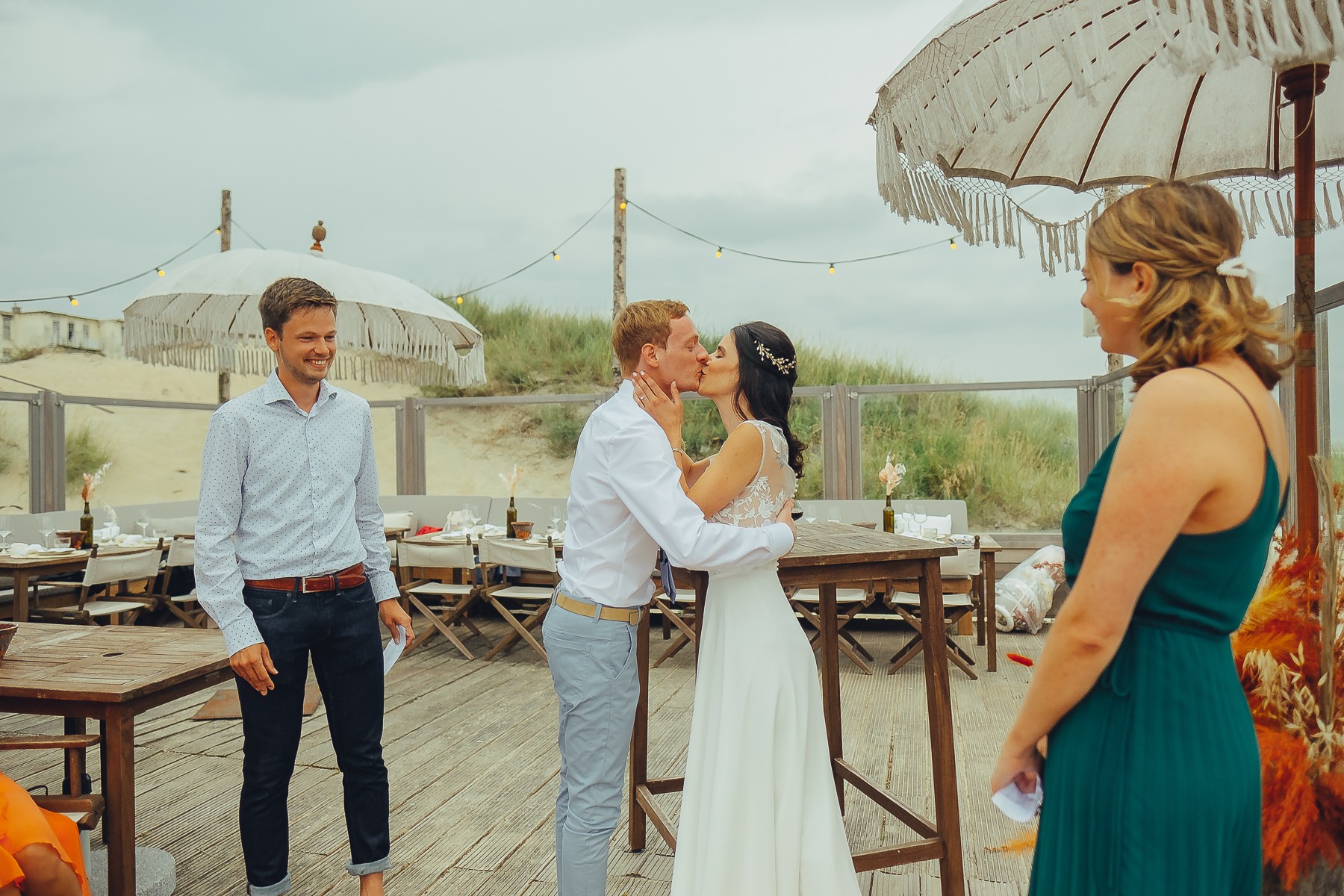 Emotional Wedding Photoshoot on the Beach
