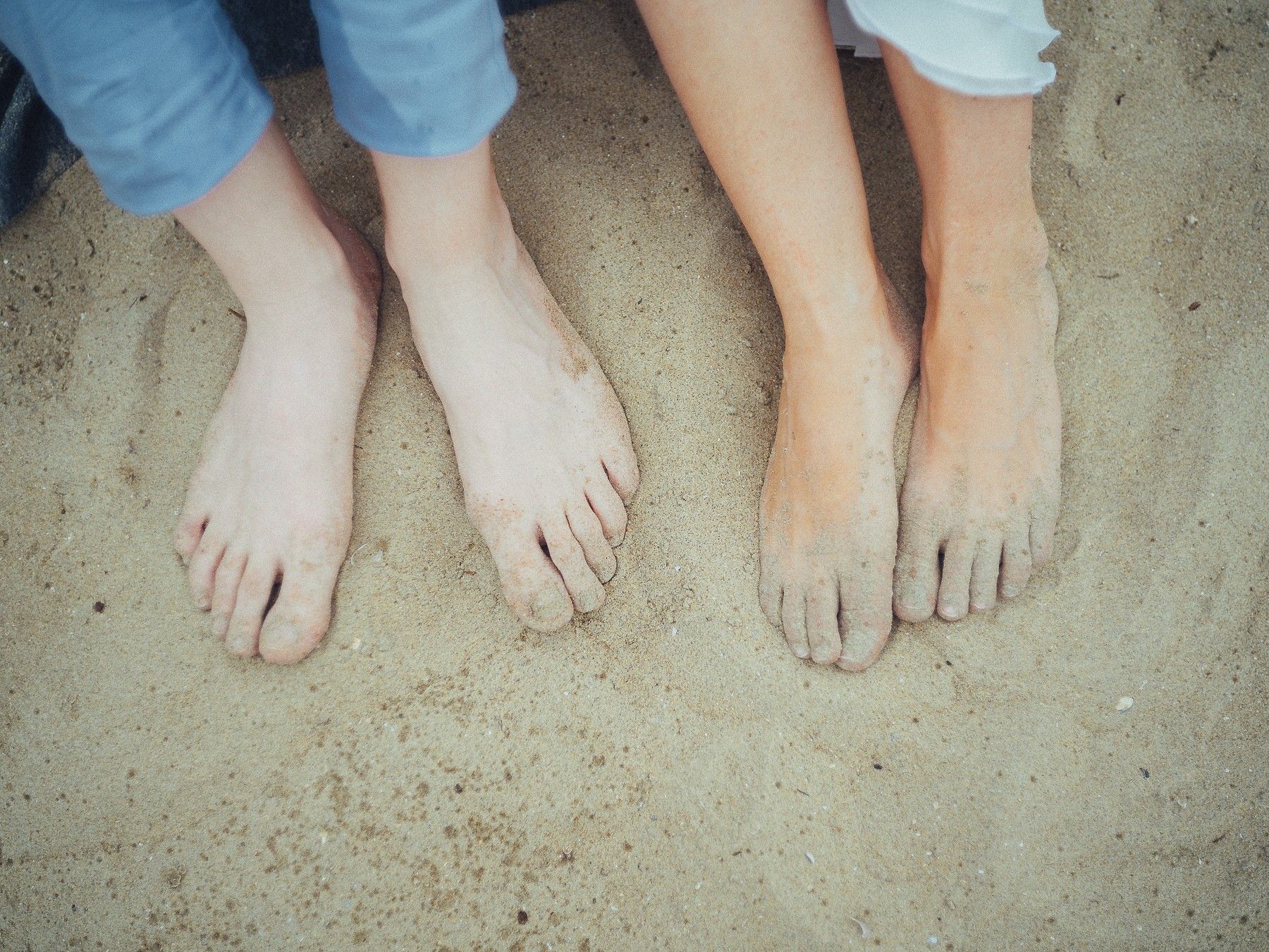 Candid Wedding Portraits on the Beach