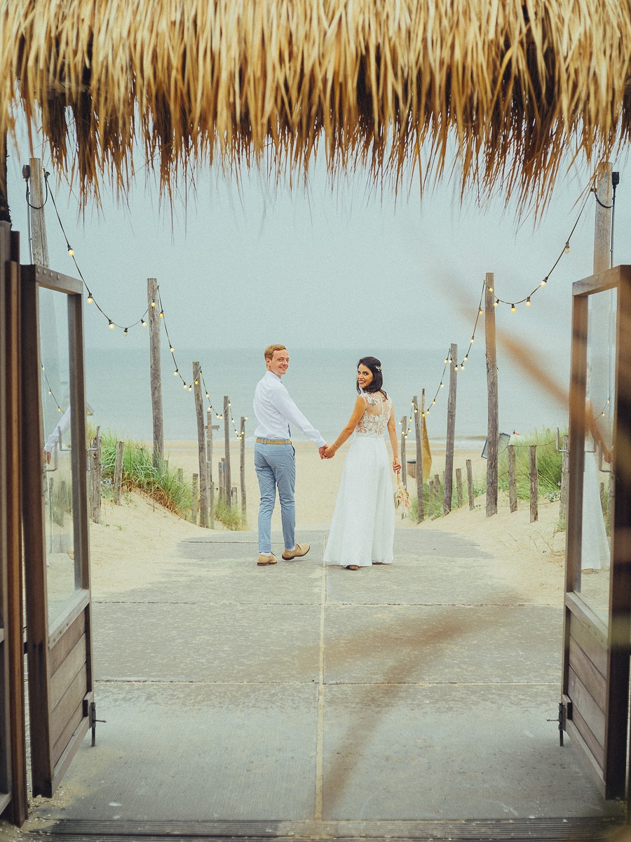 Intieme trouwfotografie in Noordwijk
