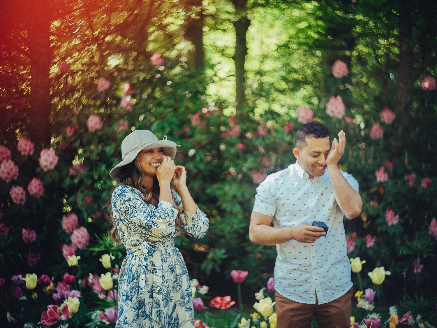 Couple Surprise Proposal Photographer