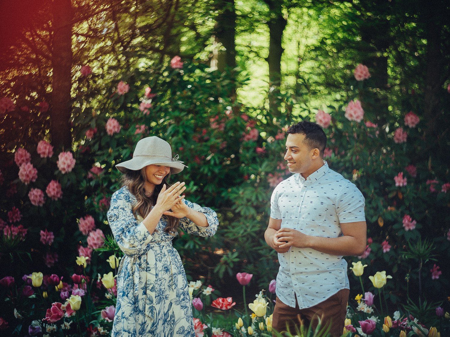 Couple Wedding Proposal Photos